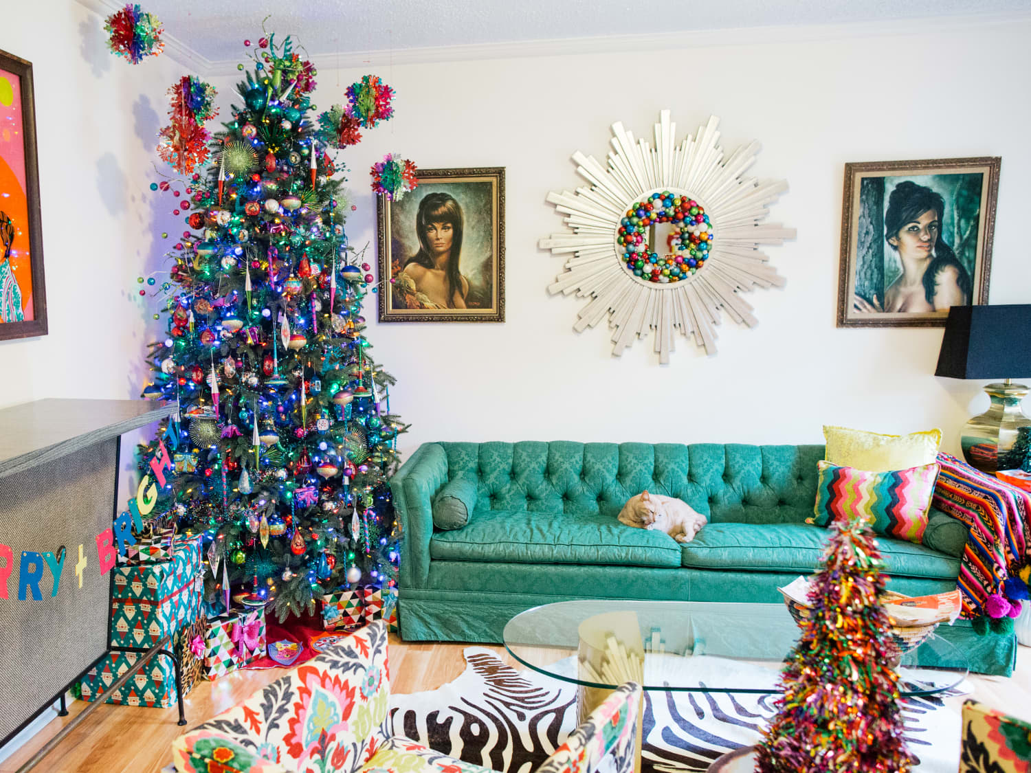 Retro christmas decorations new arrivals